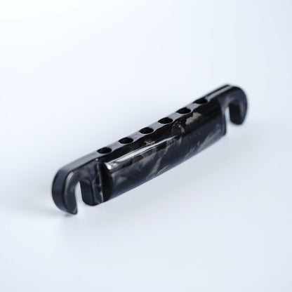 Carbon Fiber Tune-O-Matic Tailpiece Stop Bar with Studs for Electric Guitar Guyker