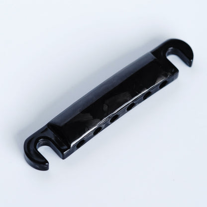 Carbon Fiber Tune-O-Matic Tailpiece Stop Bar with Studs for Electric Guitar Guyker
