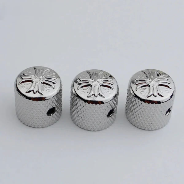 Cruciform Surface Potentiometer Control Knob Dia. 6mm for Electric Guitar & Bass | Guyker
