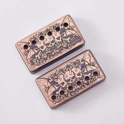 Cupronickel Humbucker Pickup Covers Set for LP Guitars | Guyker
