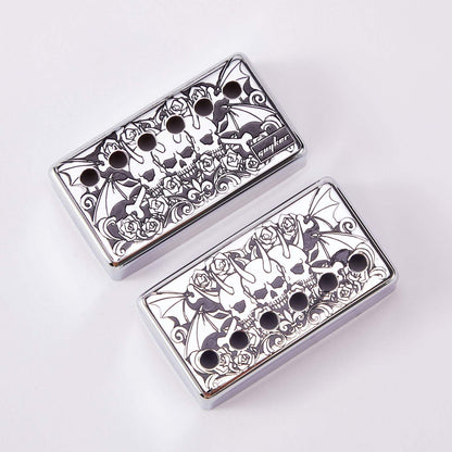 Cupronickel Humbucker Pickup Covers Set for LP Guitars | Guyker