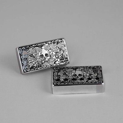 Cupronickel Humbucker Pickup Covers Set for LP Guitars | Guyker