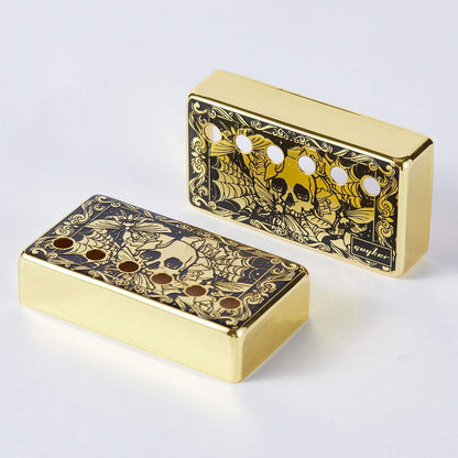 Cupronickel Humbucker Pickup Covers for LP Guitars | Guyker