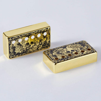 Cupronickel Humbucker Pickup Covers for LP Guitars | Guyker 