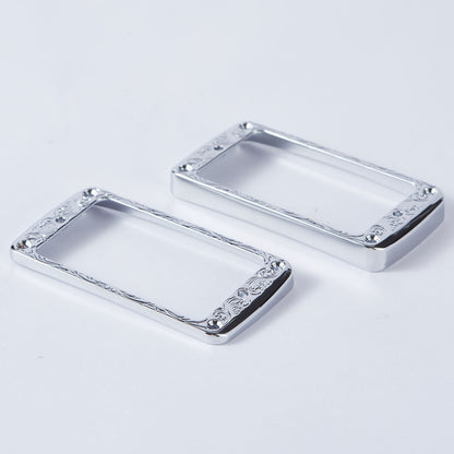 Curved Humbucker Pickup Rings LP Guitar-Neck & Bridge Set | Guyker