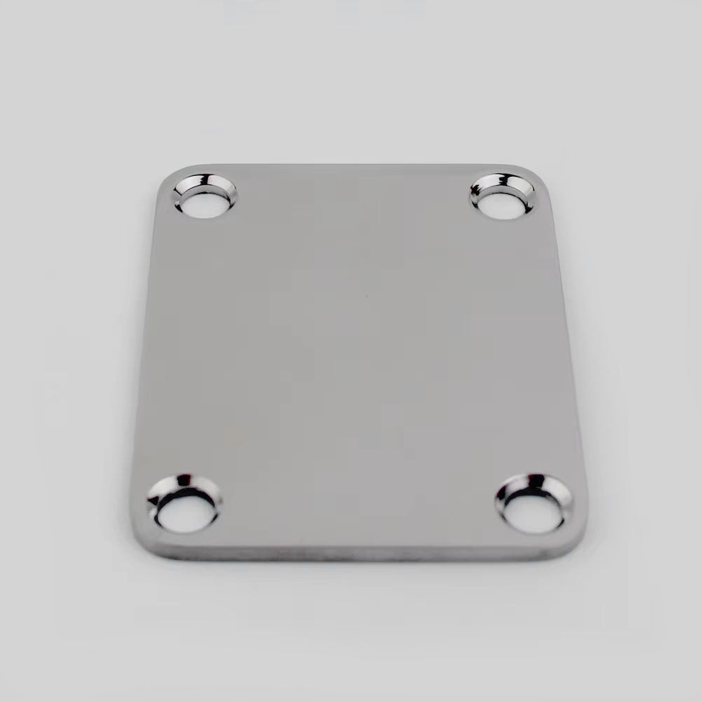 Custom 1 PCS Titanium Alloy Electric Guitar Electric Bass Neck Plate / Neck Joint Plate