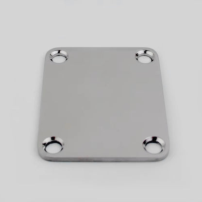 Custom 1 PCS Titanium Alloy Electric Guitar Electric Bass Neck Plate / Neck Joint Plate