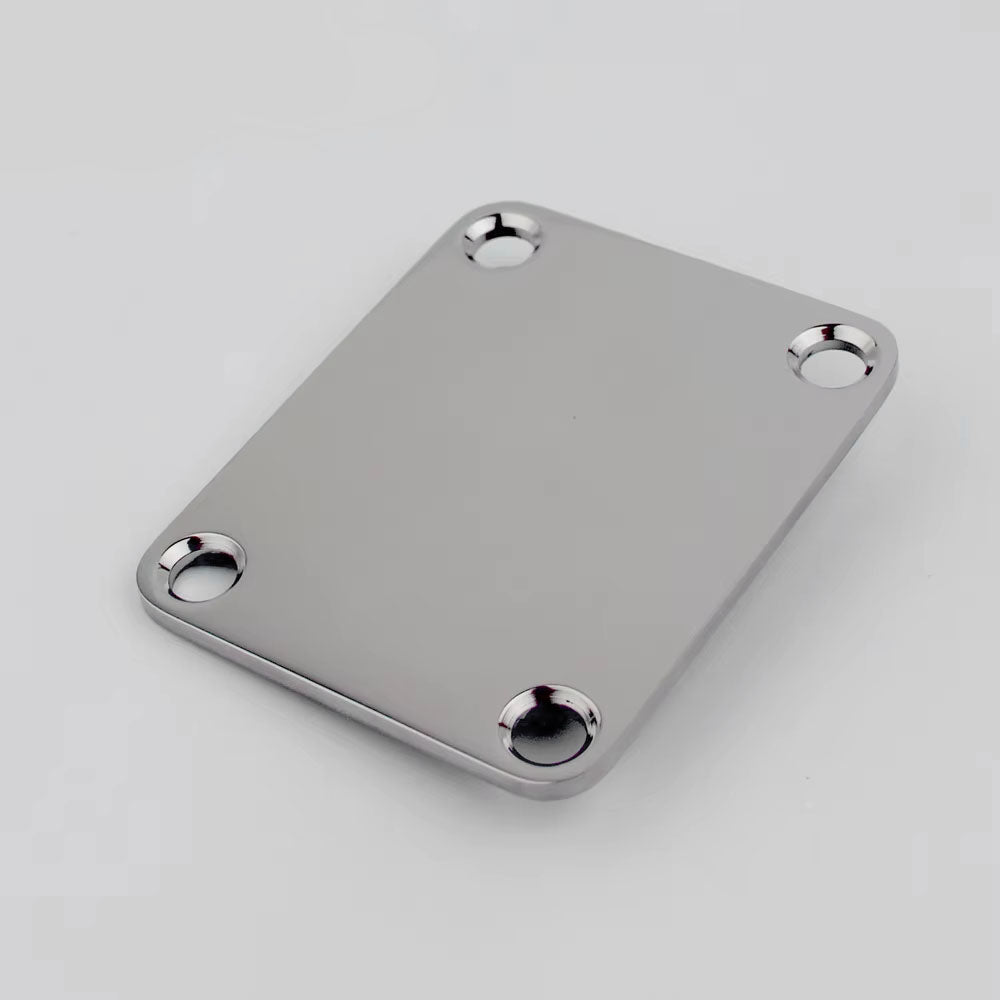 Custom 1 PCS Titanium Alloy Electric Guitar Electric Bass Neck Plate / Neck Joint Plate