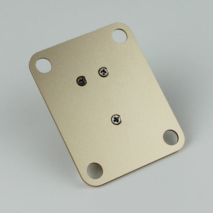 Custom 4-Hole Neck Plate with Goat Design  |  Guyker