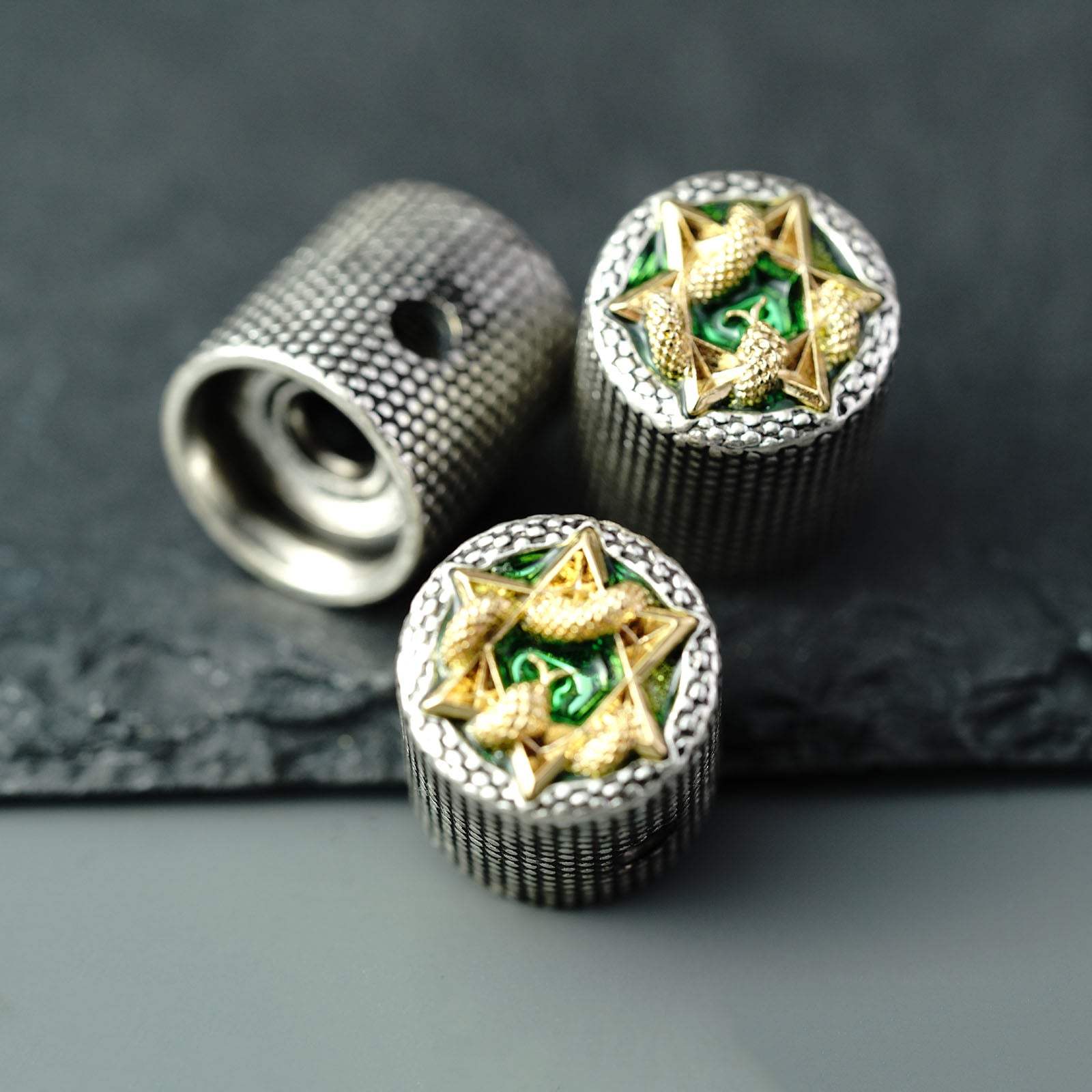 Guyker Guitar Potentiometer Control Knobs with 6mm Dia. - Guyker