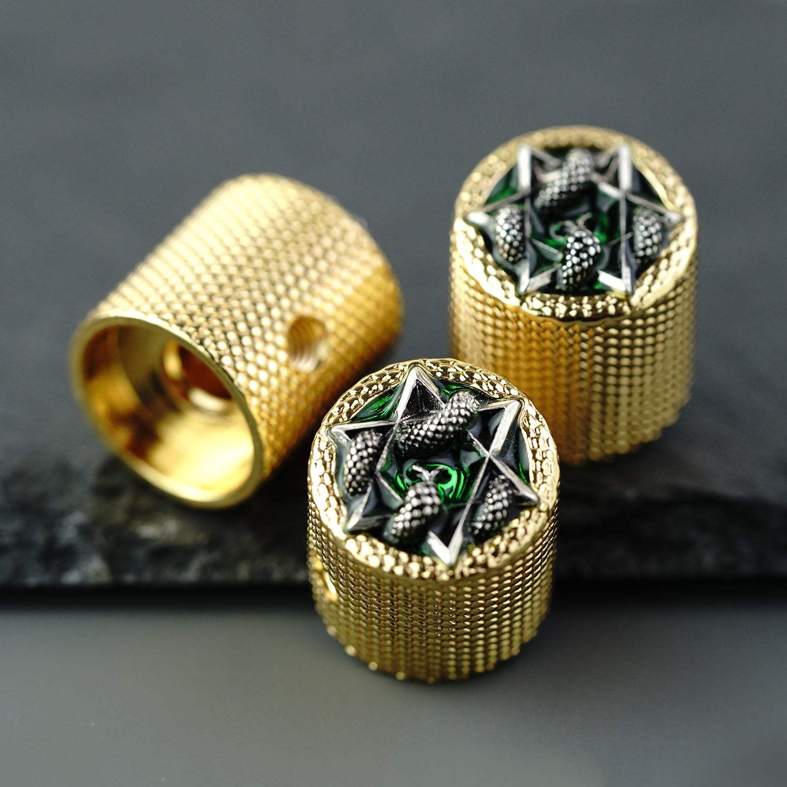 Guyker Guitar Potentiometer Control Knobs with 6mm Dia. - Guyker