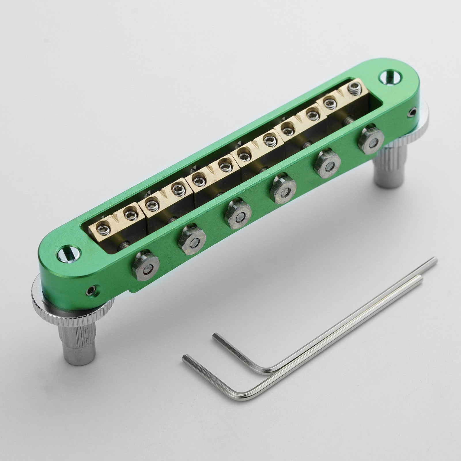 Guyker GMA-009B CNC Machined Adjustable Tune-O-Matic Style Guitar Bridge