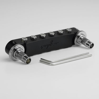 Guyker GMA-009B CNC Machined Adjustable Tune-O-Matic Style Guitar Bridge