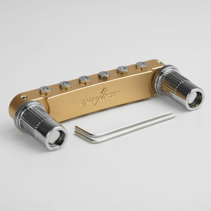 Guyker GMA-009A CNC Machined Adjustable Tune-O-Matic Style Guitar Bridge