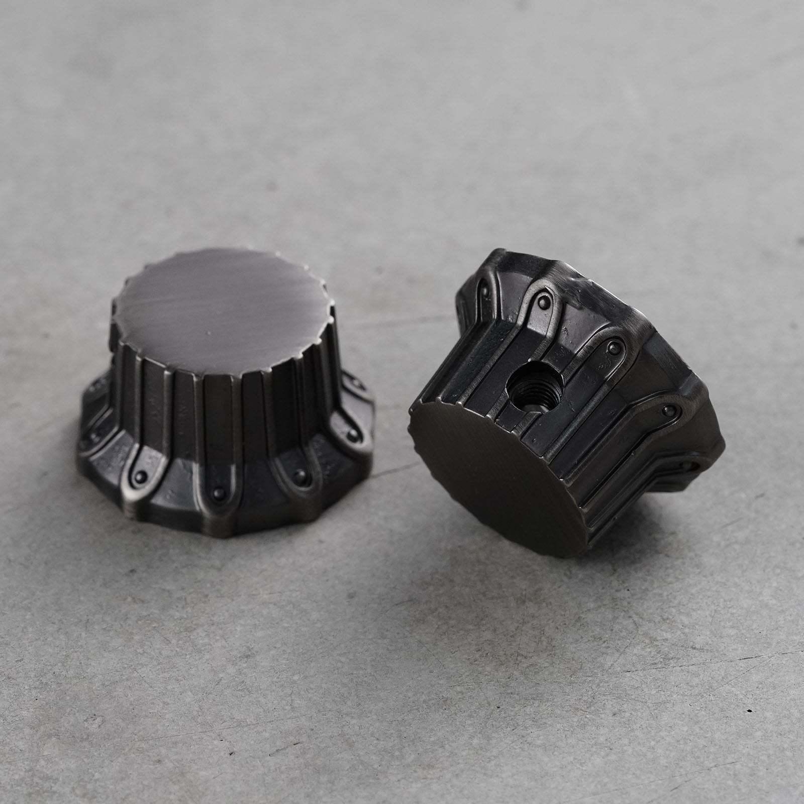 Guyker NKB-002 Potentiometer Knob Set Gold Bronze Black Diameter 6MM