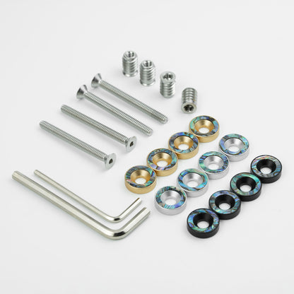 Guyker GN-011 Bolt-On Neck Mounting Screw & Bushing Set