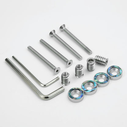 Guyker GN-011 Bolt-On Neck Mounting Screw & Bushing Set