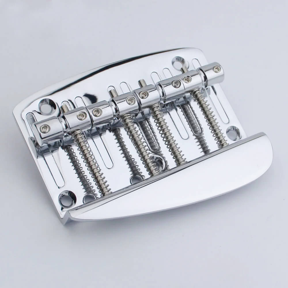 Guyker Individual Bass Bridge Saddle Stainless Steel Through-Body WTD