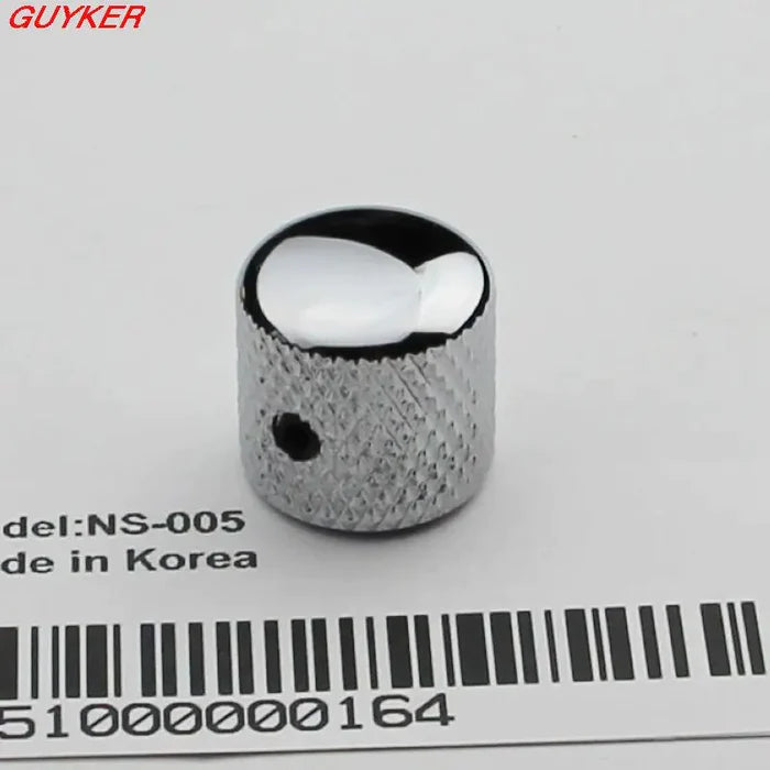 Dome Metal Control Knob Dia. 6mm for Electric Guitar & Bass | Guyker