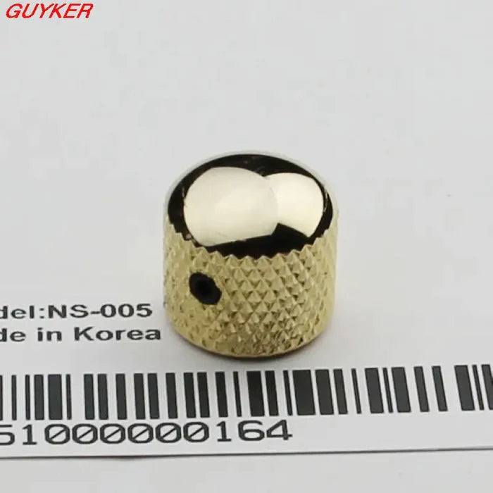 Dome Metal Control Knob Dia. 6mm for Electric Guitar & Bass | Guyker