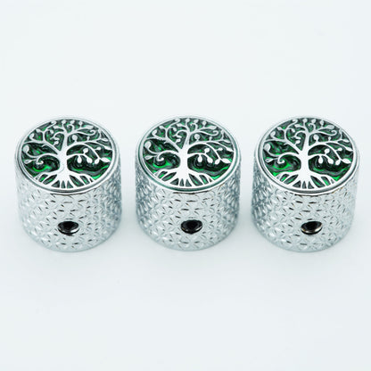 Dome Top Zinc Alloy Control Knobs Dia. 6mm for Guitar & Bass | Guyker