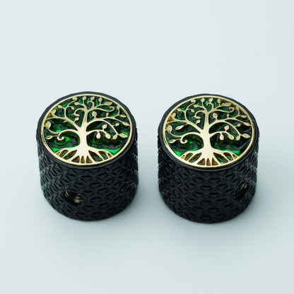 Dome Top Zinc Alloy Control Knobs Dia. 6mm for Guitar & Bass | Guyker