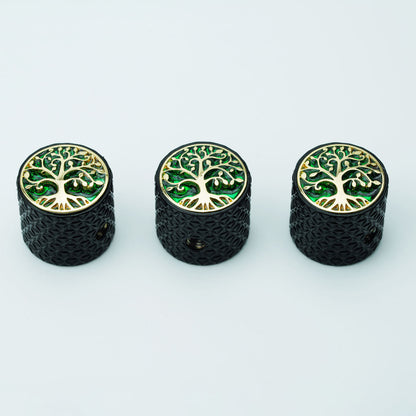 Dome Top Zinc Alloy Control Knobs Dia. 6mm for Guitar & Bass | Guyker