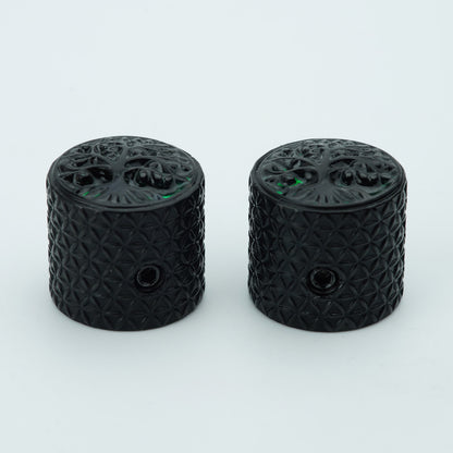 Dome Top Zinc Alloy Control Knobs Dia. 6mm for Guitar & Bass | Guyker