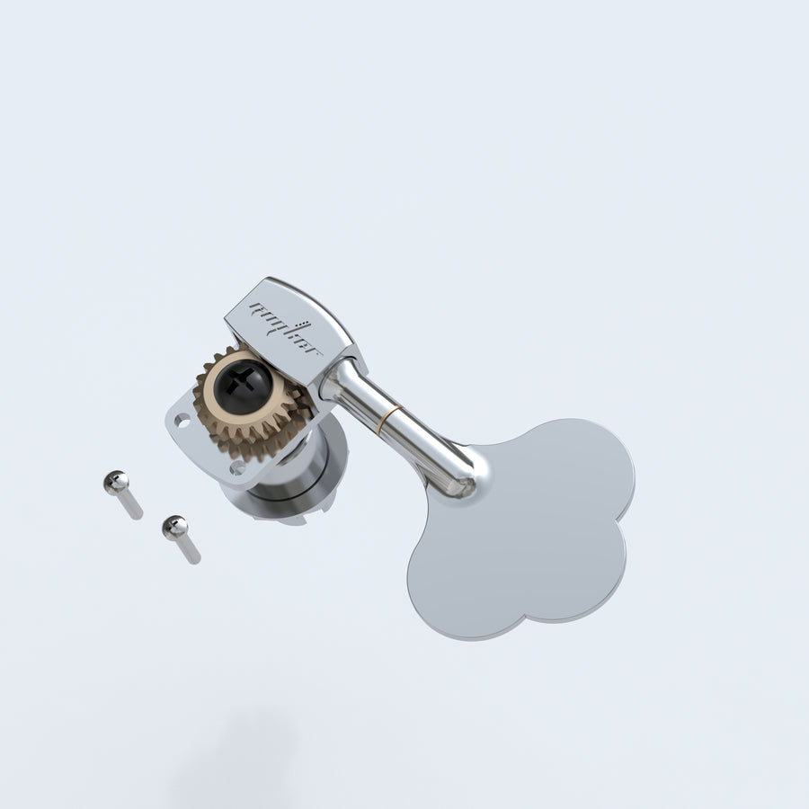 Ready to Ship (US) | Guyker BB101 Locking Bass Tuning Machine Heads Clover Key Tuners