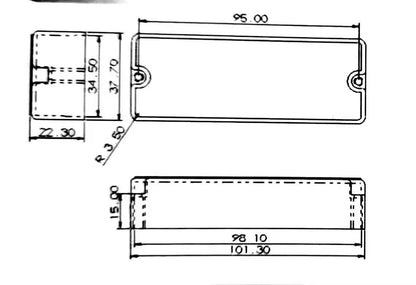 Double Noise Reduction 5-String Bass Pickup Set| Guyker
