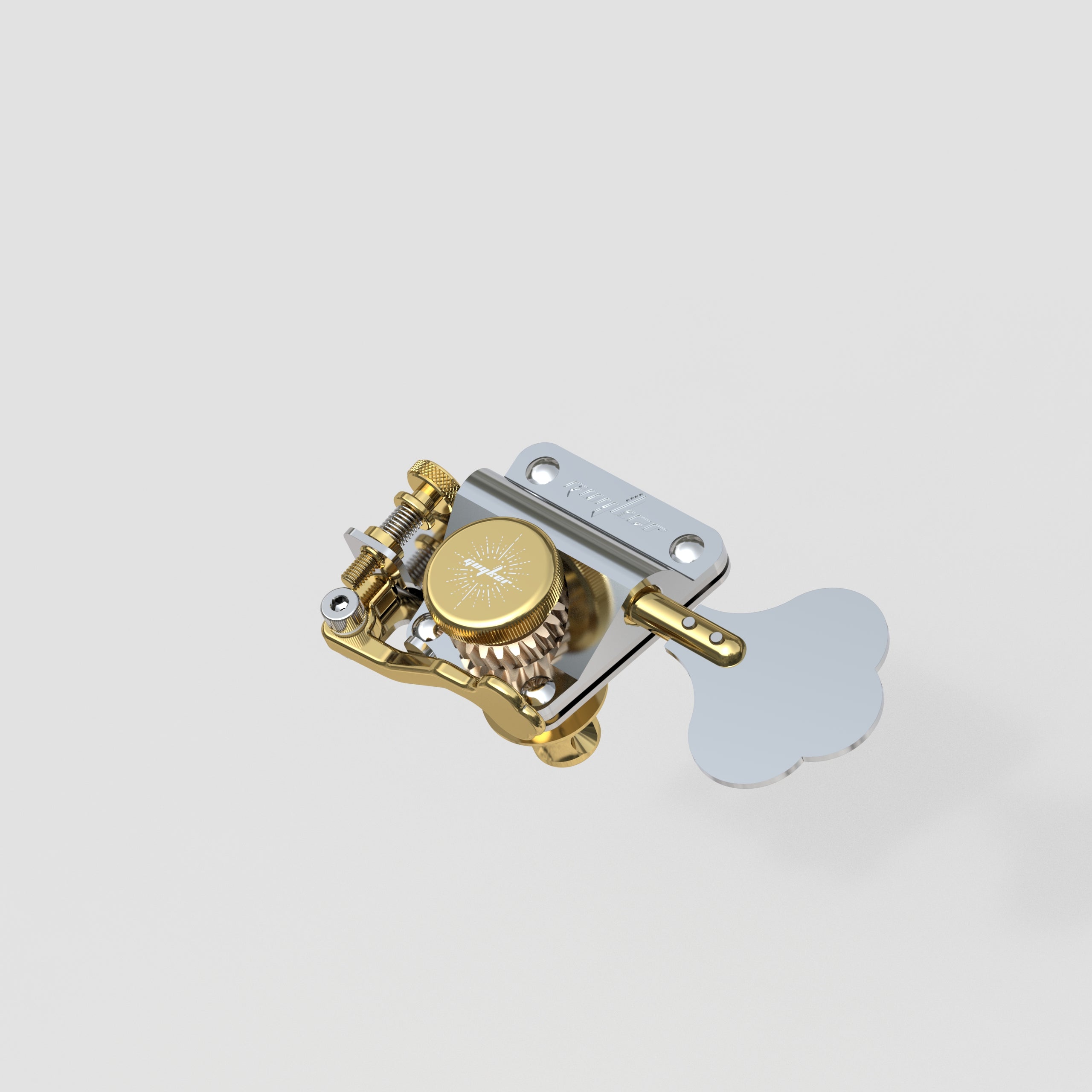 Drop D Bass Tuner CNC Machined Aluminum Alloy Housing Guyker