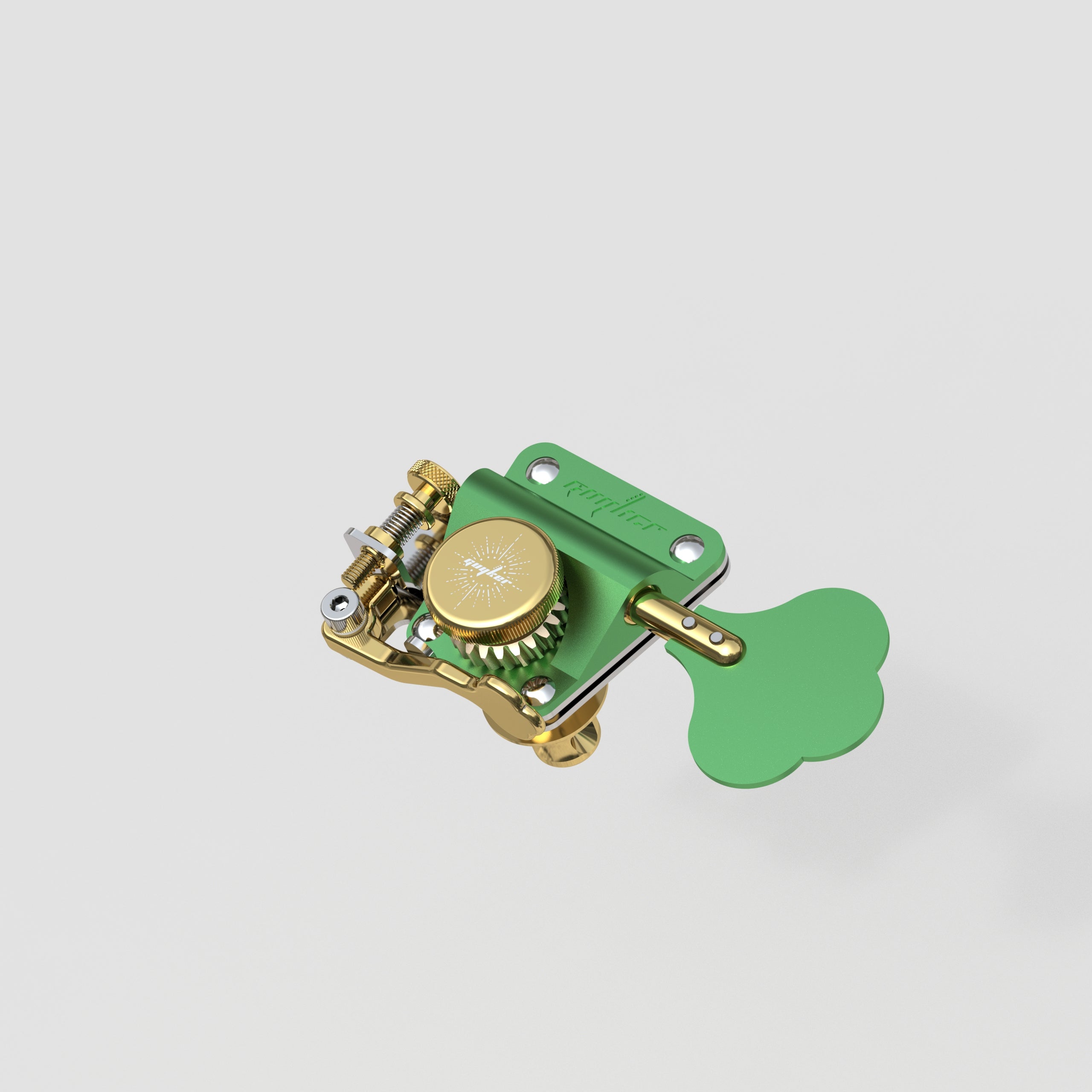 Drop D Bass Tuner CNC Machined Aluminum Alloy Housing Guyker