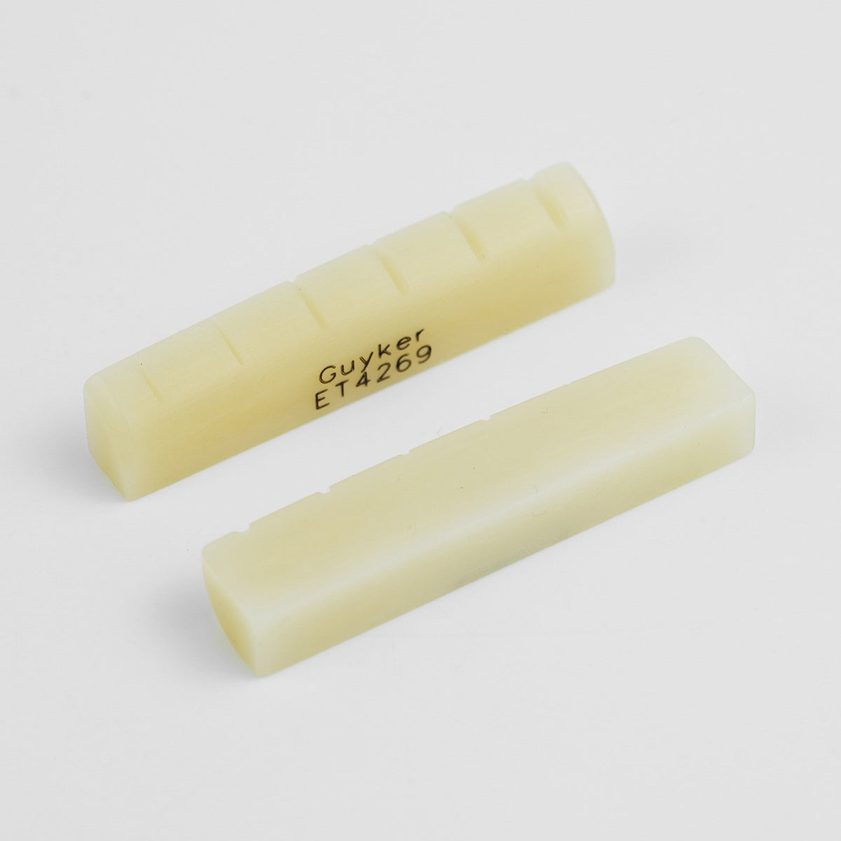 Guyker ET Series Oil-Impregnated Bone Guitar Nuts for Electric Guitar