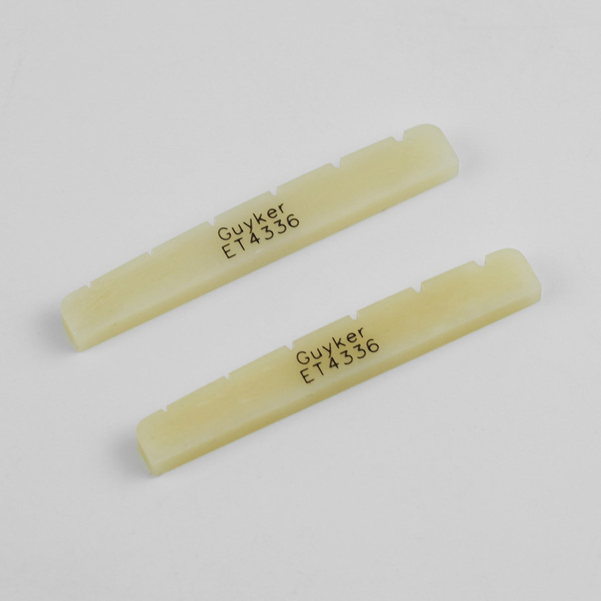 Guyker ET Series Oil-Impregnated Bone Guitar Nuts for Electric Guitar