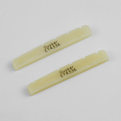 Guyker ET Series Oil-Impregnated Bone Guitar Nuts for Electric Guitar
