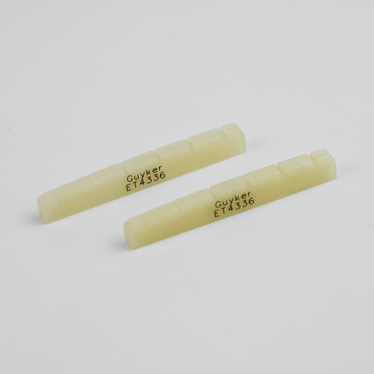 Guyker ET Series Oil-Impregnated Bone Guitar Nuts for Electric Guitar