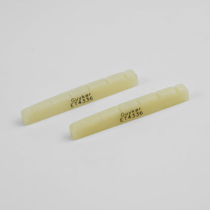 Guyker ET Series Oil-Impregnated Bone Guitar Nuts for Electric Guitar