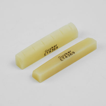 Guyker ET Series Oil-Impregnated Bone Guitar Nuts for Electric Guitar