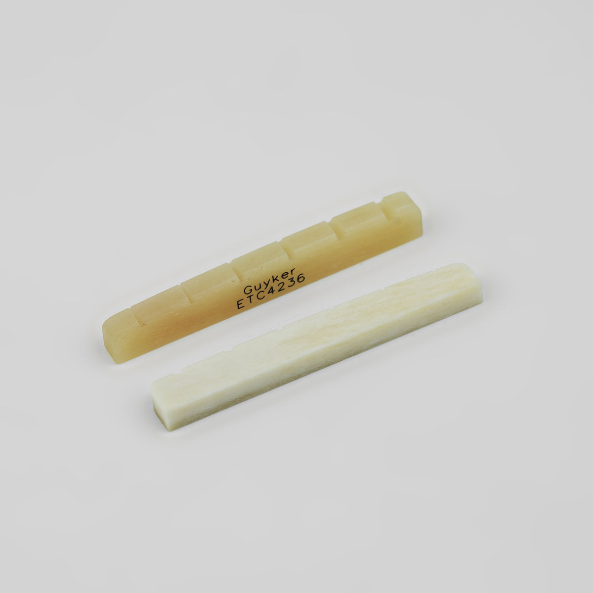 Guyker Camel Bone Pre-Slotted Guitar Nuts for Electric Guitar
