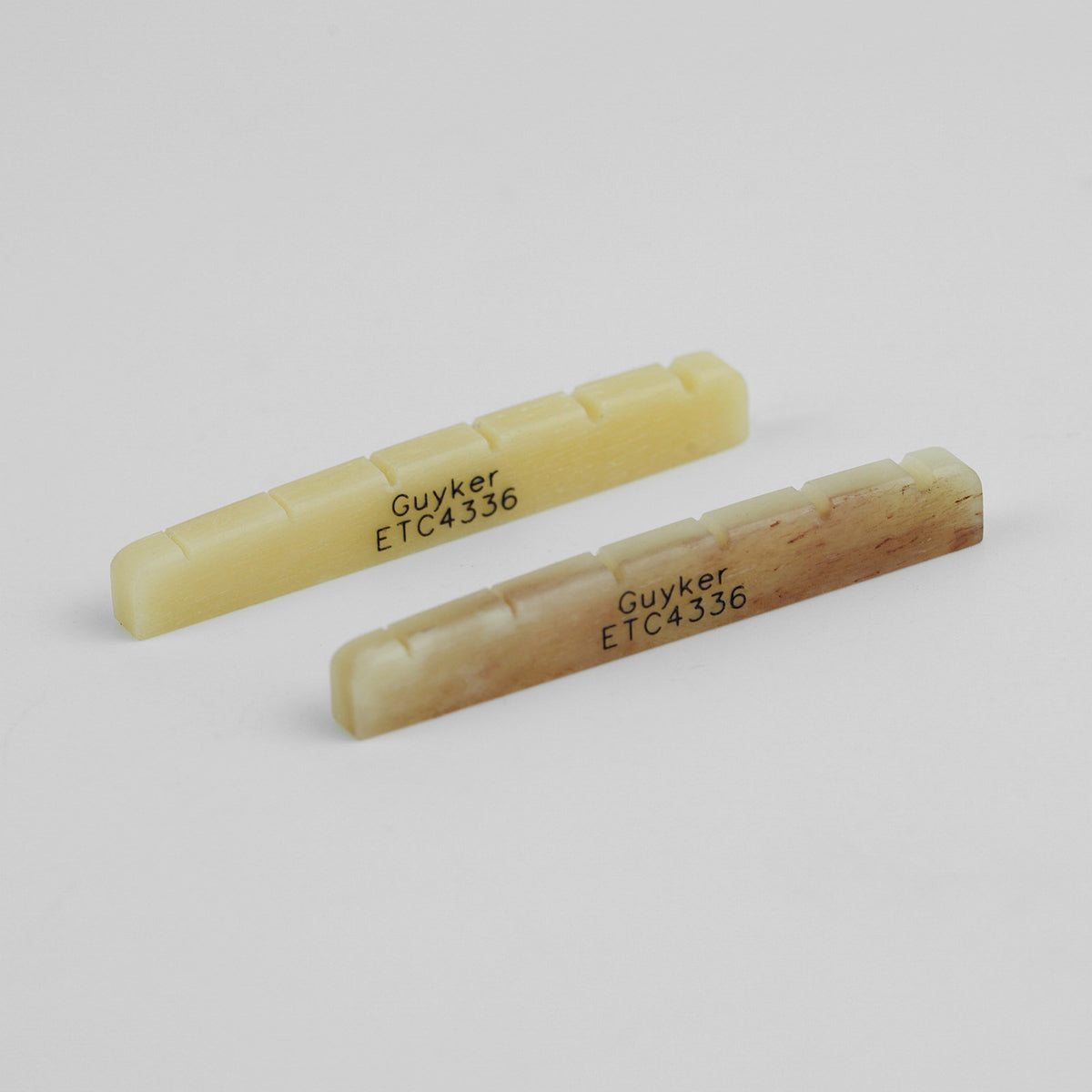 Guyker Camel Bone Pre-Slotted Guitar Nuts for Electric Guitar
