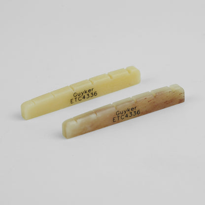 Guyker Camel Bone Pre-Slotted Guitar Nuts for Electric Guitar