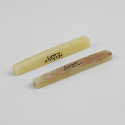 Guyker Camel Bone Pre-Slotted Guitar Nuts for Electric Guitar