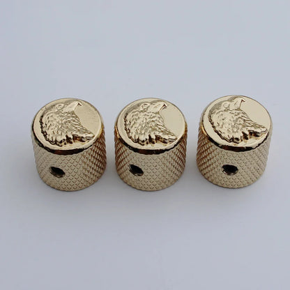 Eagle Head Surface Potentiometer Control Knob Dia. 6mm for Guitar & Bass | Guyker