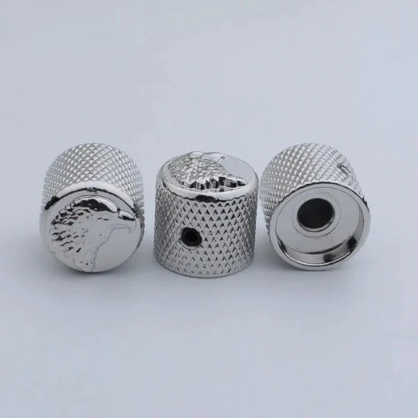 Eagle Head Surface Potentiometer Control Knob Dia. 6mm for Guitar & Bass | Guyker