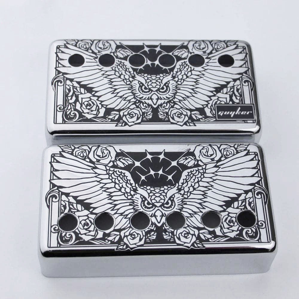 Eagle Pattern Humbucker Pickup Covers for LP Guyker