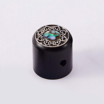 Ebony Potentiometer Control Knobs Dia. 6mm for Guitar & Bass | Guyker