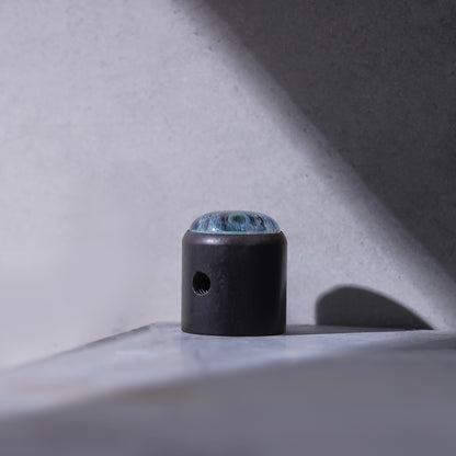 Ebony Potentiometer Knob with Starry Sky Surface Dia. 6mm for Guitar & Bass | Guyker