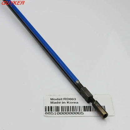 RD003 エレキギター L型レンチ ギター調整 二重構造タイプ スチールトラッスロッド 長さ440mmまたは580mmの2種類から選択可能