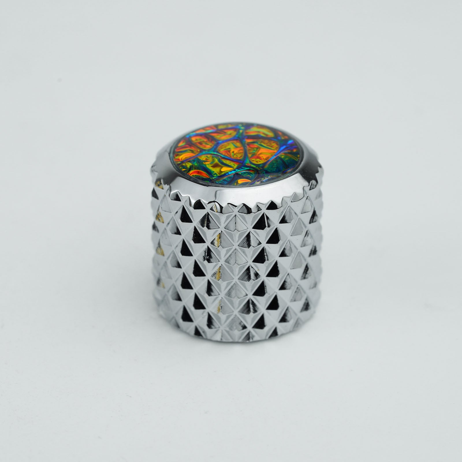 Electric Guitar/Bass Control Knob – Aluminum Alloy with Abalone Top | Guyker