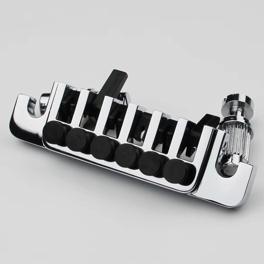 Electric Guitar Bridge Tune-O-Matic with Rolling Saddles